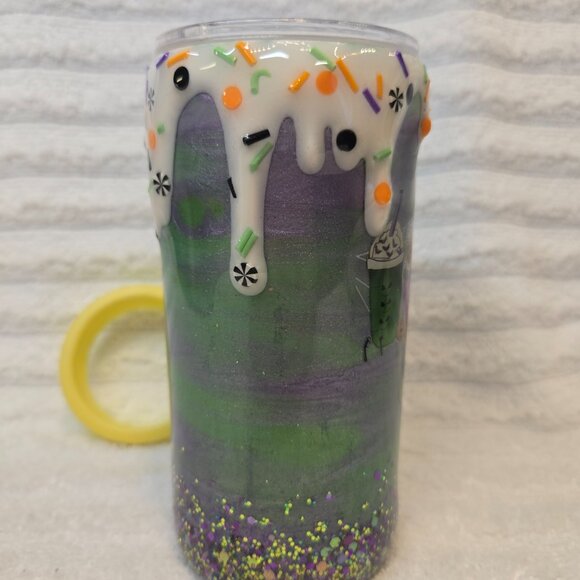 12 oz NBC Halloween Tumble, Glow in The Dark - Picture 4 of 10